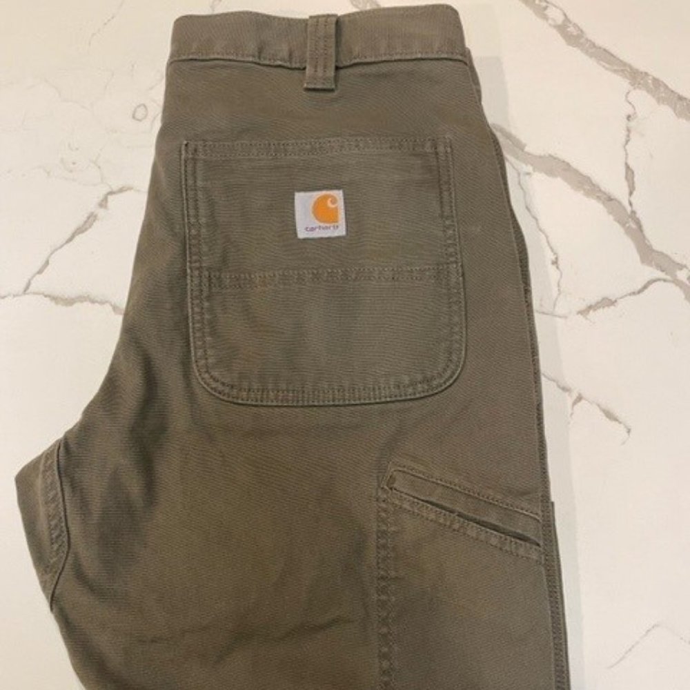 Carhartt Rugged Flex Relaxed Fit Canvas Double-Front Utility Work Pants